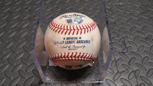 2018 Carlos Santana Philadelphia Phillies Double Game Used Baseball! 8 Pitches!