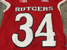 Load image into Gallery viewer, 2022 Micah Wing Rutgers Scarlet Knights Game Used Worn NCAA Football Jersey