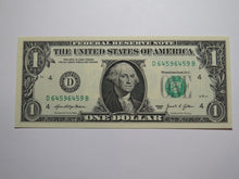 Load image into Gallery viewer, $1 2021 Repeater Serial Number Federal Reserve Currency Bank Note Bill #64596459