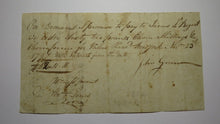 Load image into Gallery viewer, 1797 Promissory Note Payable in New York Colonial Currency Note James Bogart