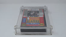 Load image into Gallery viewer, Bulls Versus Blazers and Playoffs NBA Sega Genesis CIB Video Game Wata Graded
