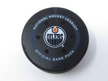 Load image into Gallery viewer, 2022 Edmonton Oilers Vs. Colorado Avalanche Game 3 WCF Playoff Game Used Puck