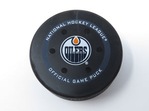 2022 Edmonton Oilers Vs. Colorado Avalanche Game 3 WCF Playoff Game Used Puck