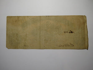 $1 1862 Richmond Virginia VA Obsolete Currency Treasury Bank Note Bill