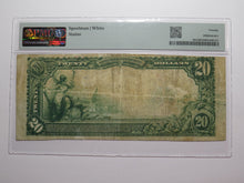 Load image into Gallery viewer, $20 1902 Passaic New Jersey NJ National Currency Bank Note Bill! Ch. #12205 PMG