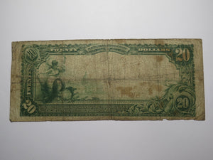 $20 1902 Wilmington Ohio OH National Currency Bank Note Bill Charter #1997 RARE