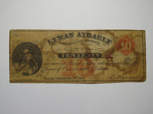 Load image into Gallery viewer, $.10 1862 Nunda Station New York Obsolete Currency Bank Note Bill Lyman Aybault