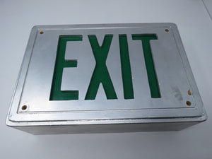 Beverly Hills 90210 Peach Pit Diner Screen Used Exit Sign TV Show Prop! Fox T.V.