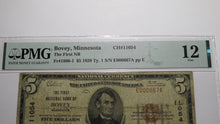 Load image into Gallery viewer, $5 1929 Bovey Minnesota MN National Currency Bank Note Bill Ch. #11054 F12 PMG