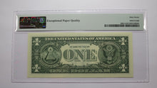 Load image into Gallery viewer, $1 2017 Radar Serial Number Federal Reserve Currency Bank Note Bill PMG UNC67EPQ