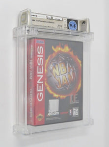 NBA JAM Tournament Edition Sega Genesis Sealed Video Game! Wata Graded 9.6 A+