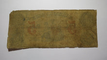 Load image into Gallery viewer, $5 1853 Columbia South Carolina SC Obsolete Currency Bank Note Bill! Exchange