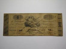 Load image into Gallery viewer, $3 1819 New York City New York Obsolete Currency Bank Note Bill The Union Bank