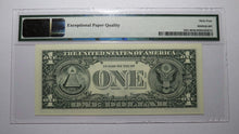 Load image into Gallery viewer, $1 1995 Radar Serial Number Federal Reserve Currency Bank Note Bill PMG UNC64EPQ
