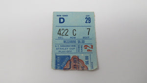 April 20, 1979 New York Rangers V Philadelphia Flyers Playoff Hockey Ticket Stub