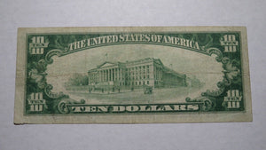 $10 1929 East Rochester New York NY National Currency Bank Note Bill #10141 VF!
