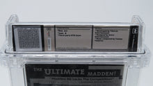 Load image into Gallery viewer, Madden '96 NFL Football Sega Genesis Factory Sealed Video Game Wata Graded 8.5
