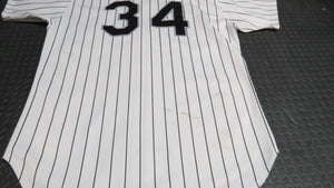1992 Terry Leach Chicago White Sox Game Used Worn MLB Baseball Jersey!