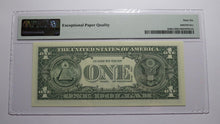 Load image into Gallery viewer, $1 2003 Radar Serial Number Federal Reserve Currency Bank Note Bill PMG UNC66EPQ