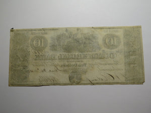 $10 1840 Millington Maryland MD Obsolete Currency Bank Note Bill Commercial Bank