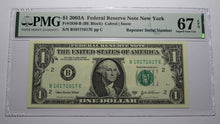 Load image into Gallery viewer, $1 2003 Repeater Serial Number Federal Reserve Currency Bank Note Bill PMG UNC67