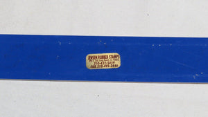 1995 E. Jones #94 St. Louis Rams Game Used NFL Locker Room Nameplate