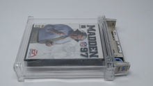 Load image into Gallery viewer, Madden &#39;97 NFL Football Sega Genesis Factory Sealed Video Game Wata Graded 8.5