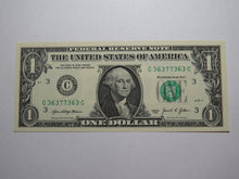 Load image into Gallery viewer, $1 2021 Radar Serial Number Federal Reserve Currency Bank Note Bill UNC 36377363