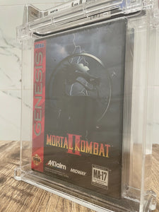 Mortal Kombat 2 Sega Genesis Midway Factory Sealed Video Game Wata 8.0 Graded II