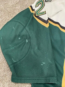 2000-01 Shaun Van Allen Dallas Stars Game Used Worn NHL Hockey Jersey! Hammered