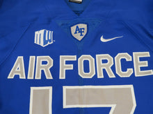 Load image into Gallery viewer, 2017-18 Air Force Falcons Game Used Worn NCAA Nike Football Jersey Home Medium