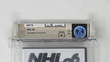 Load image into Gallery viewer, New NHL '96 Hockey Sega Genesis Factory Sealed Video Game Wata Graded 9.4 A!