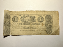 Load image into Gallery viewer, $1 18__ Howell Works New Jersey Obsolete Currency Bank Note Bill Remainder UNC+
