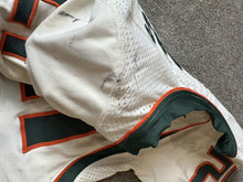 Load image into Gallery viewer, 2006 Derron Thomas Miami Hurricanes Game Used Worn NCAA Football Jersey ACC