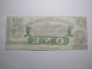 $1 18__ East Haddam Connecticut Obsolete Currency Bank Note Remainder Bill UNC++