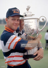 Load image into Gallery viewer, 1989 Payne Stewart PGA Championship Match Used Worn Chicago Bears Golf Hat
