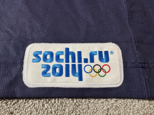 Load image into Gallery viewer, 2014 Blake Wheeler Team USA Sochi Olympics Russia Game Used Worn Hockey Jersey