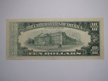 Load image into Gallery viewer, $10 1993 Partial Light Printing on Back Error Federal Reserve Bank Note Bill UNC