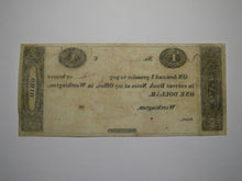 Load image into Gallery viewer, $1 18__ Worthington Ohio OH Obsolete Currency Bank Note Erza Griswold UNC++
