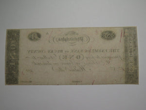 $1 181_ Hulme Ville Pennsylvania Obsolete Currency Bank Note Philadelphia UNC++