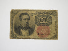 Load image into Gallery viewer, 1874 $.10 Fifth Issue Fractional Currency Obsolete Bank Note Bill USA 5th Issue
