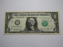 Load image into Gallery viewer, $1 2021 Radar Serial Number Federal Reserve Currency Bank Note Bill UNC 64855846