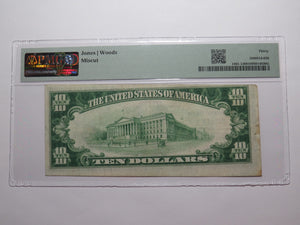 $10 1929 Belleville Kansas National Currency Bank Note Bill Charter #3779 VF30