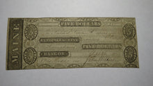 Load image into Gallery viewer, $5 1832 Bangor Maine ME Obsolete Currency Bank Note Bill! Kenduskeag Bank! RARE