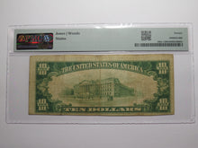 Load image into Gallery viewer, $10 1929 Wewoka Oklahoma OK National Currency Bank Note Bill Ch. #8052 VF20 PMG
