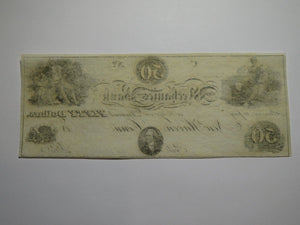 $50 18__ New Haven Connecticut Obsolete Currency Bank Note Remainder Bill UNC++
