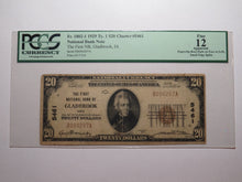 Load image into Gallery viewer, $20 1929 Gladbrook Iowa IA National Currency Bank Note Bill Ch. #5461 F12 PCGS
