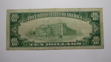 Load image into Gallery viewer, $10 1929 Fort Scott Kansas KS National Currency Bank Note Bill Charter #3175 VF