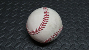 2020 Pablo Lopez Miami Marlins Strikeout Game Used MLB Baseball! Pedro Severino