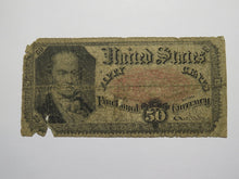 Load image into Gallery viewer, 1874 $.50 Fifth Issue Fractional Currency Obsolete Bank Note Bill 4th Issue